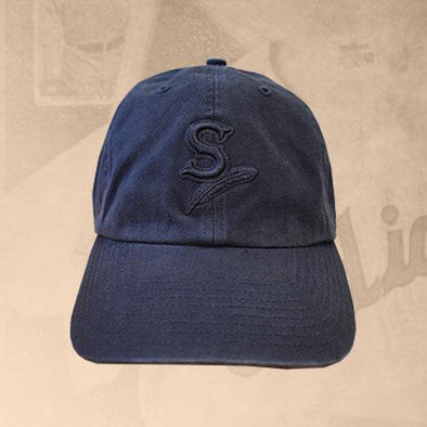 Spokane Indians Home Logo Adj Navy Cap