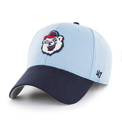 Pawtucket Red Sox Light Blue/Navy Home Raised Replica '47 MVP