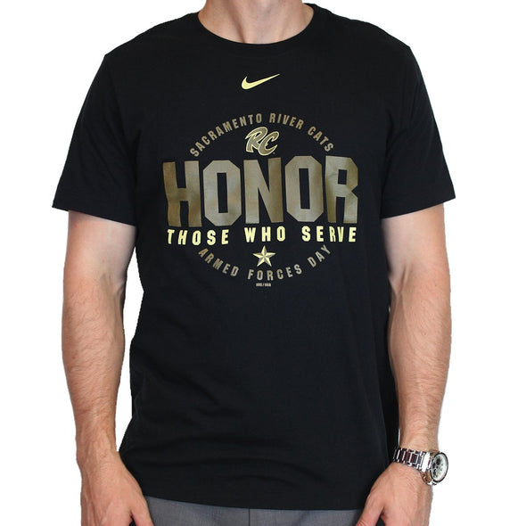 HONOR MILITARY T, SACRAMENTO RIVER CATS