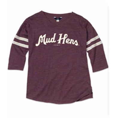 Ladies Maroon Hope Oversized T