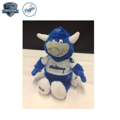 Tulsa Drillers 8" Hornsby Plush Mascot