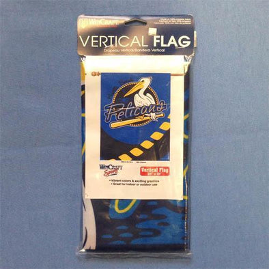 MYRTLE BEACH PELICANS WINCRAFT VERTICAL HOUSE FLAG