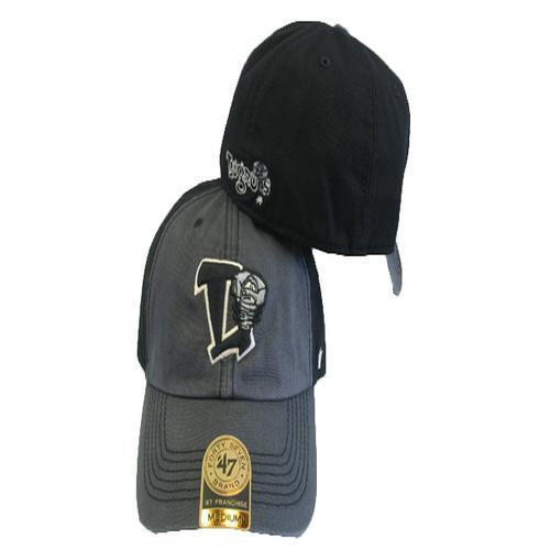 Lansing Lugnuts 47 Brand Franchise Hat - Charcoal/Black