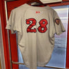 Auburn Doubledays Game Worn Away Jersey