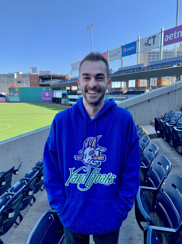 Hartford Yard Goats Royal Blue Hoodie