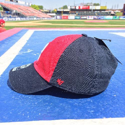 Reading Fightin Phils '47 Clean Up Alt. 2 Road Cap On-Field