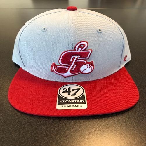 Stockton Ports 'S' Anchor Snapback Hat