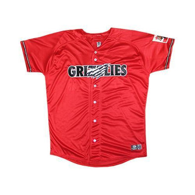 Fresno Grizzlies 2019 Red Alt 1 Jersey