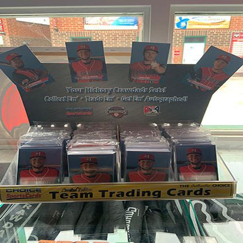 Hickory Crawdads 2019 Team Card Set #1
