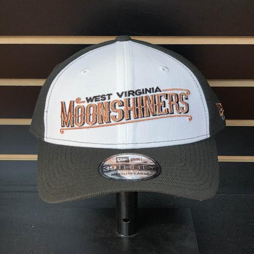 West Virginia Black Bears Moonshiners Black/White Logo