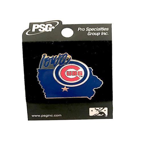 Iowa Cubs State of Iowa Lapel Pin