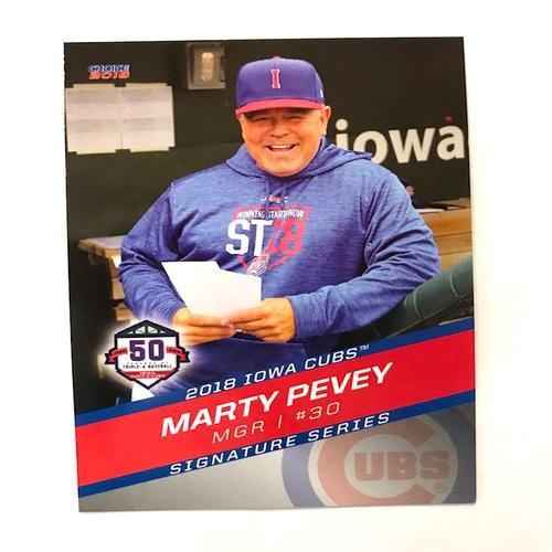 Iowa Cubs 2018 Iowa Cubs Team Card Set