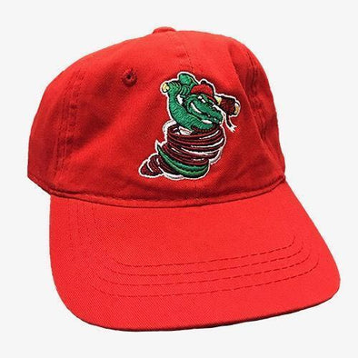 Lowell Spinners Youth Red Gator Adjustable Cap