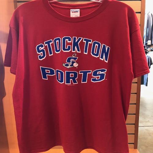 Stockton Ports Red Russell Tee