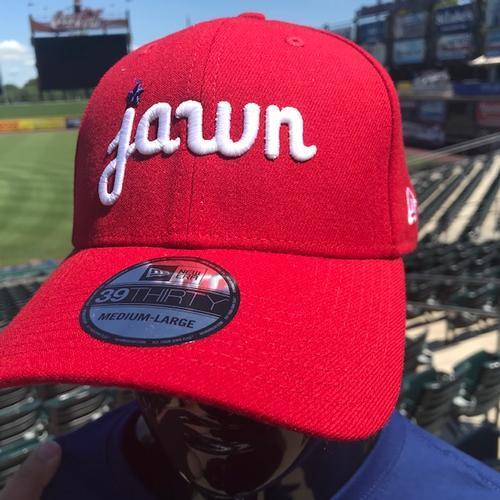 Lehigh Valley IronPigs Jawn Red New Era 3930 Cap