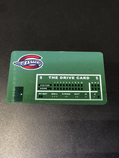 Greenville Drive Gift Card