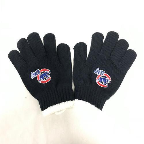 Iowa Cubs Youth Knit Gloves, Navy