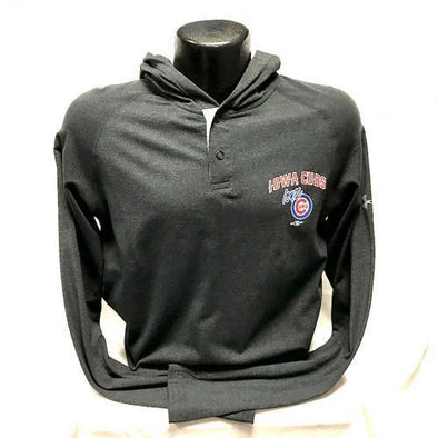 Iowa Cubs Lightweight Charged Henley Hoodie