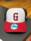 Greenville Drive New Era Red G Adjustable Hat