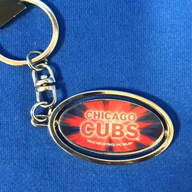 Chicago Cubs Spinner Keychain