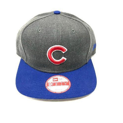 Chicago Cubs Heather Graphite Snapback Cap