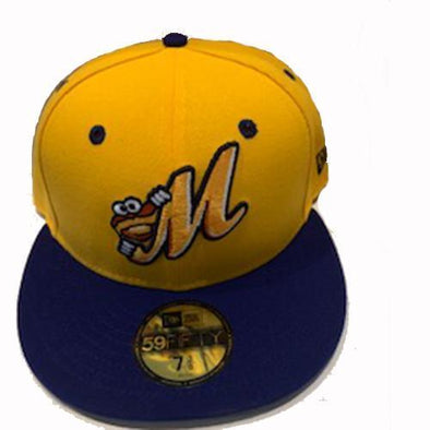 Montgomery Biscuits Official Golden Hat