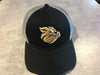 Gold Standard Black with Gray Mesh Snapback Cap