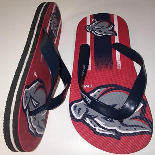 Lehigh Valley IronPigs Adult Flip Flops