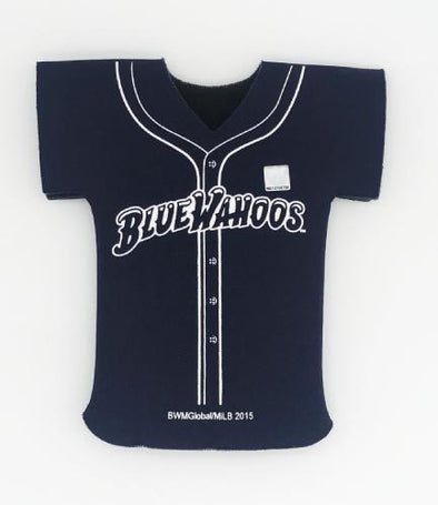 Pensacola Blue Wahoos Bottle Jersey Koozie