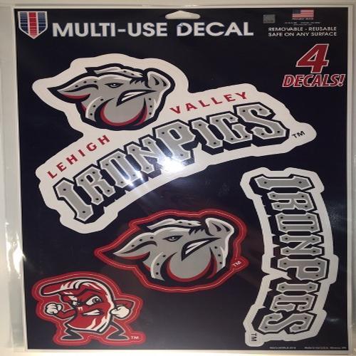 Lehigh Valley IronPigs Decal Sheet