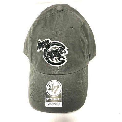 Iowa Cubs Borderland Clean Up Cap, Charcoal