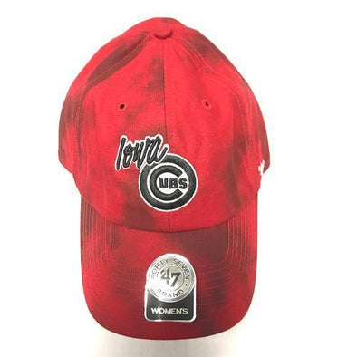 Iowa Cubs Women's Cirrus Clean Up Adjustable Cap, Red