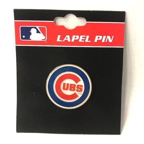 Chicago Cubs Bullseye Lapel Pin