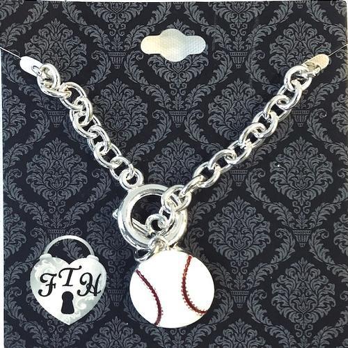 Iowa Cubs From the Heart Baseball Bracelet