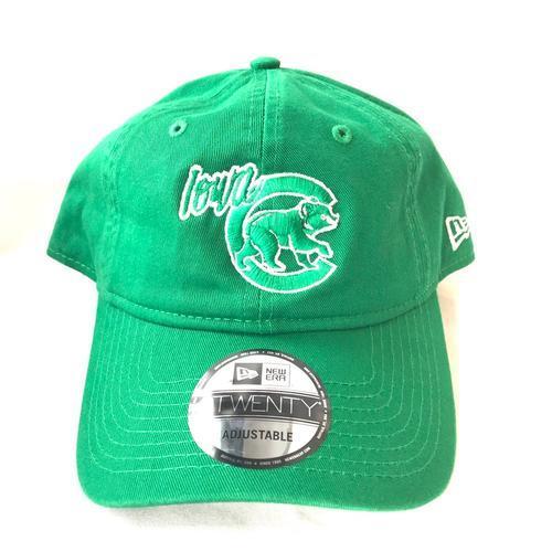 Iowa Cubs St. Patrick's Day 920 Adjustable Cap, Kelly Green