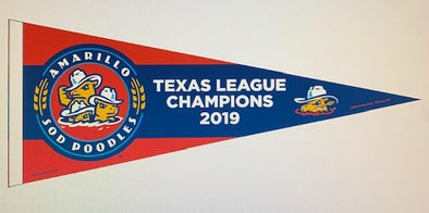 Amarillo Sod Poodles Texas League Champions  Pennant