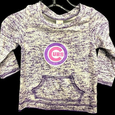 Chicago Cubs Infant Grape Static Tee