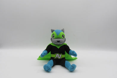 Richmond Flying Squirrels Lucha Nutzy Plush Mascot 9"