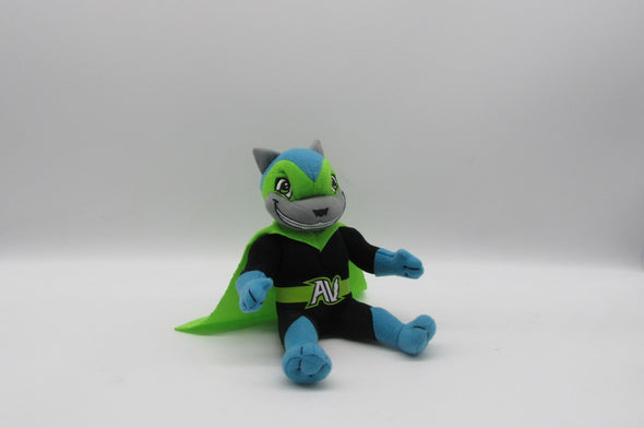 Richmond Flying Squirrels Lucha Nutzy Plush Mascot 9"