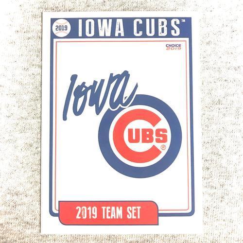 Iowa Cubs 2019 Iowa Cubs Team Card Set