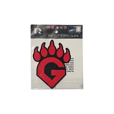 Fresno Grizzlies G Paw Decal