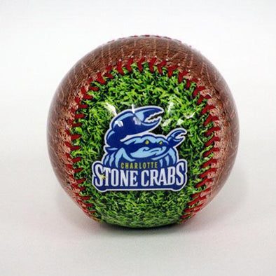 Charlotte Stone Crabs LOGO BASEBALL - Dirt Ball