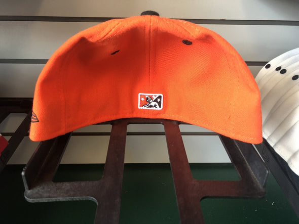 Delmarva Shorebirds On-Field Fitted Alternate Orange Friday Cap - New Era 5950