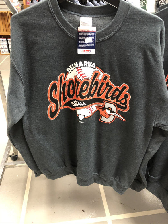 Delmarva Shorebirds Men's Crew Neck Sweatshirt