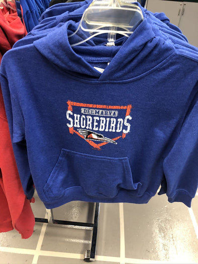 Delmarva Shorebirds Youth Homeplate Hoodie