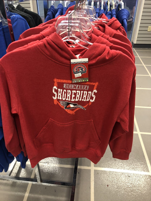 Delmarva Shorebirds Youth Homeplate Hoodie