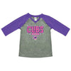 Iowa Cubs Toddler Girl's Sewn Tee, Grape