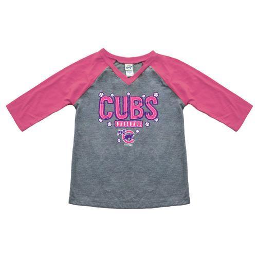 Iowa Cubs Toddler Girl's Sewn Tee, Watermelon