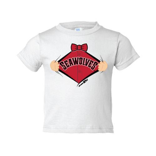 Erie SeaWolves BR Infant Call Up White Tee