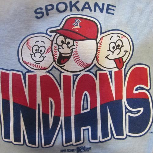 Spokane Indians Infant Light Blue Creeper